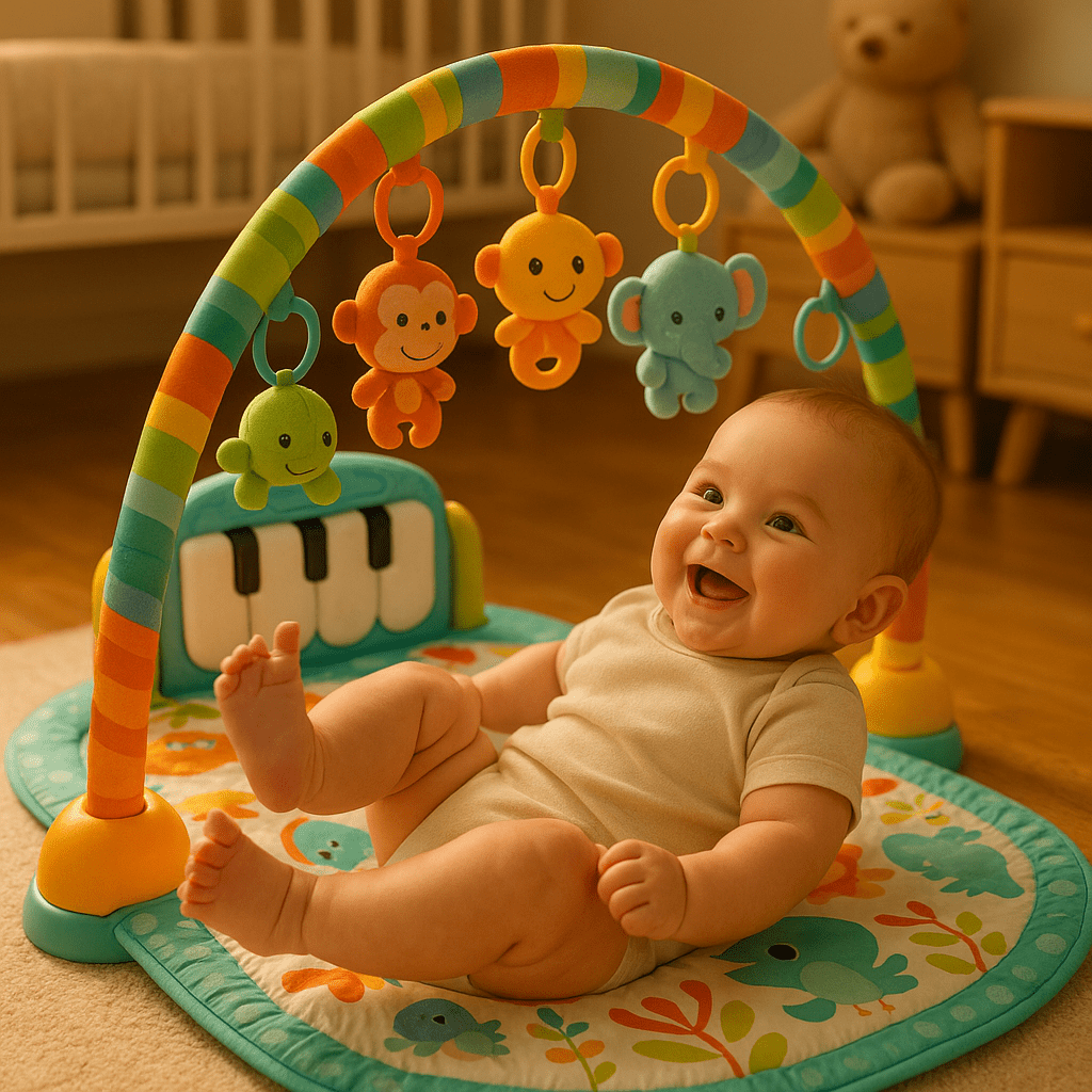 Gimnasio para bebes con piano musical - Shopyclic