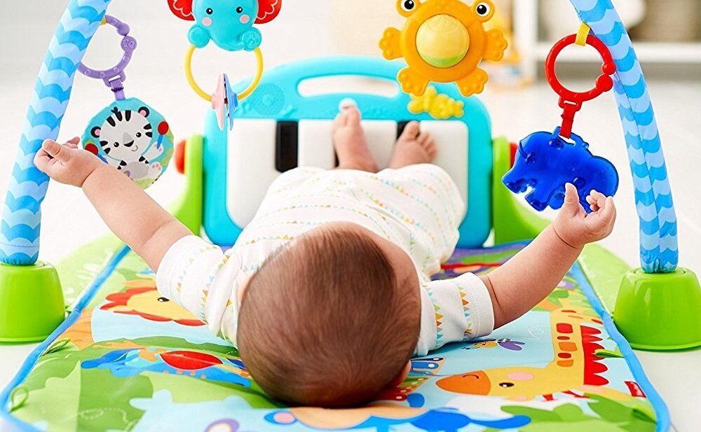 Gimnasio para bebes con piano musical - Shopyclic