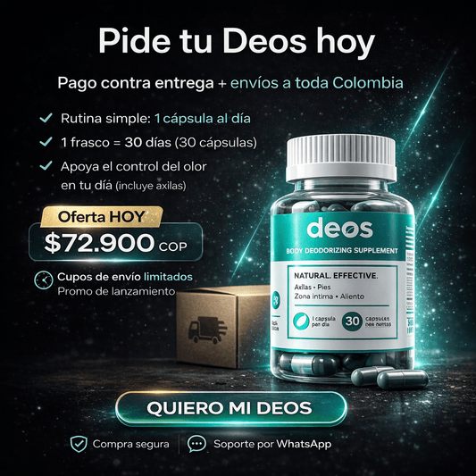 Deos - Suplemento desodorizante - Shopyclic