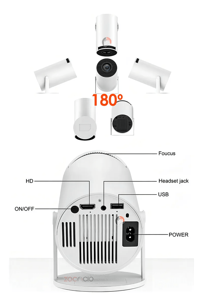 Proyector Smart Portátil HY300 - Shopyclic