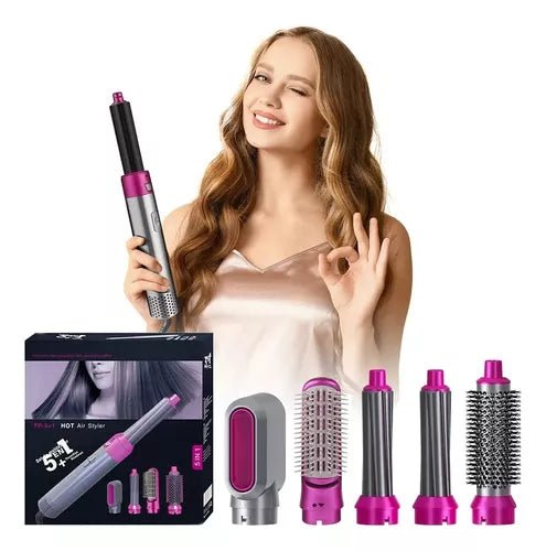 Cepillo Secador de Aire 5 en 1 - Shopyclic